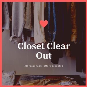 Closet Clear Out